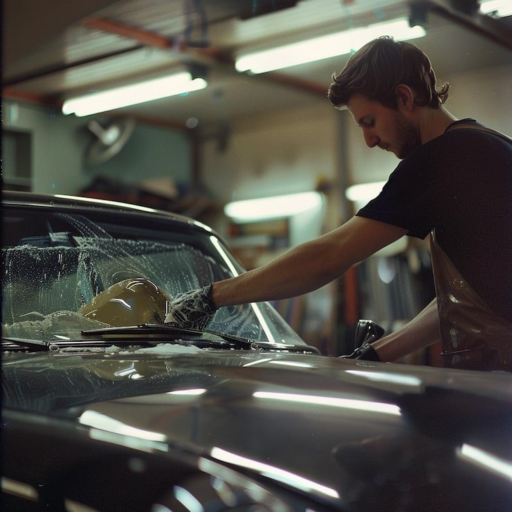 Car Glass Scratch Removal
